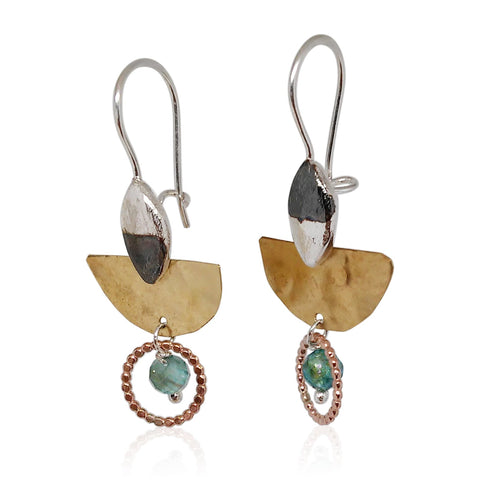 Sterling Silver, Gold Filled Earrings