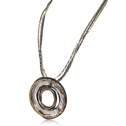 Sterling Silver, Gold Filled Necklace