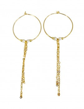 Sterling Silver, Gold Filled, Pearl Earrings