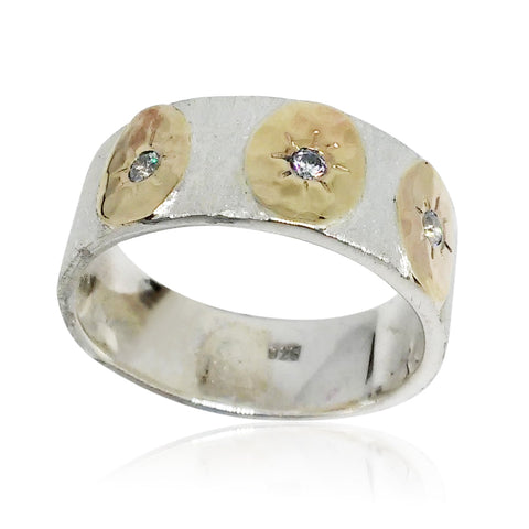 Sterling Silver, Cubic Zirconia Ring