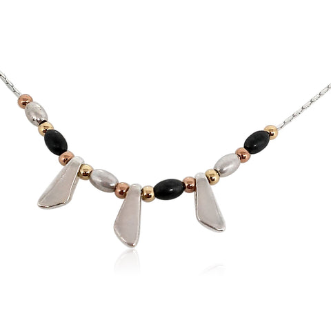 Sterling Silver, Gold Filled, Pearl Necklace