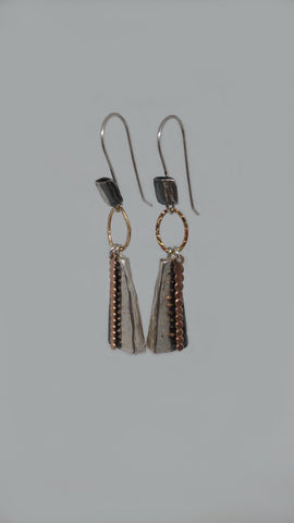 Sterling Silver, Gold Filled Earrings