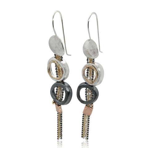 Sterling Silver, Gold Filled Earrings