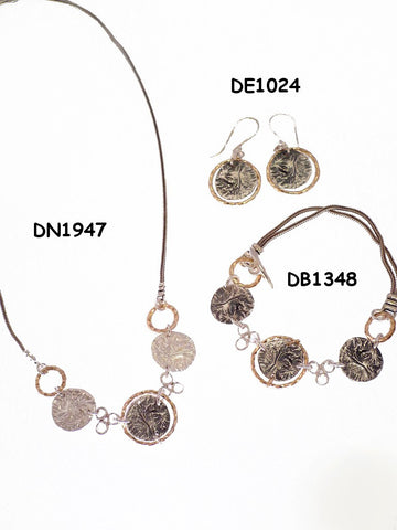Sterling Silver, Gold Filled Necklace