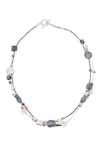 Sterling Silver, Gold Filled Necklace