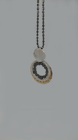 Sterling Silver, Gold Filled Necklace