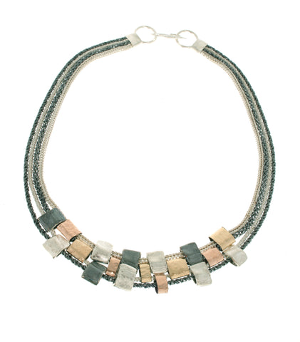 Sterling Silver, Gold Filled Necklace