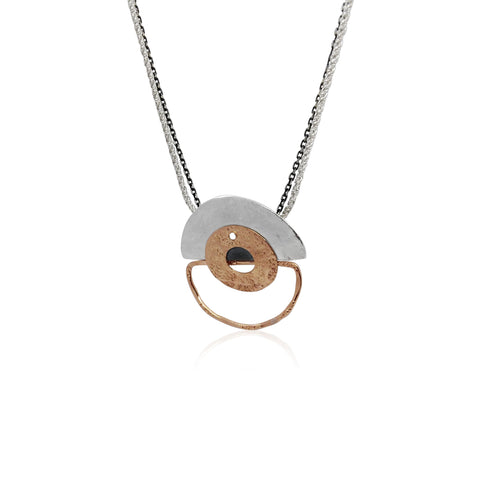 Sterling Silver, Gold Filled Necklace