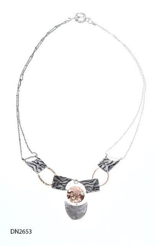 Sterling Silver, Gold Filled Necklace