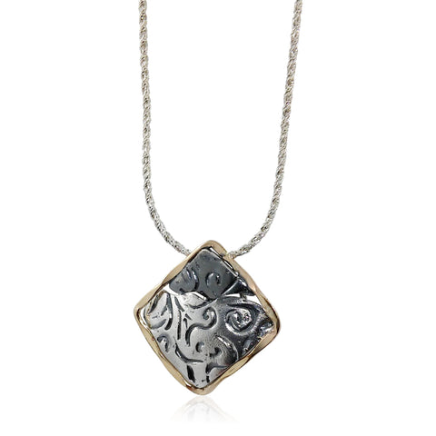 Sterling Silver, Gold Filled Necklace