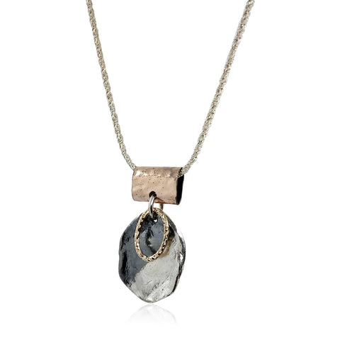 Sterling Silver, Gold Filled Necklace