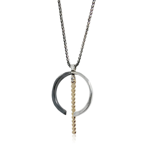 Sterling Silver, Gold Filled Necklace