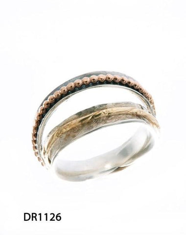 Sterling Silver,Gold Filled Ring