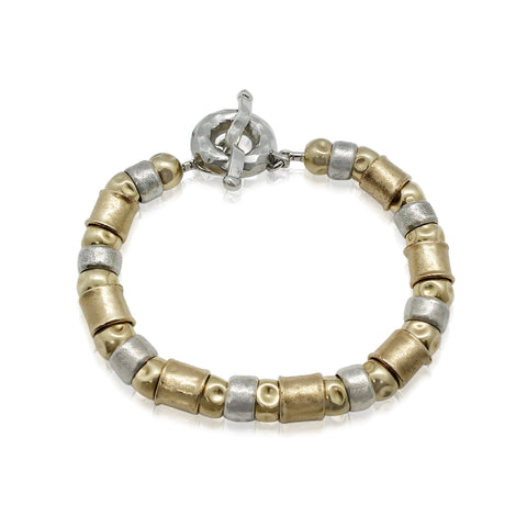 Sterling Silver, Gold Filled Bracelet