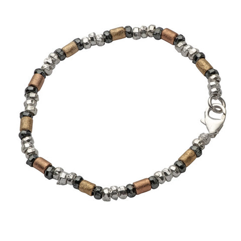 Sterling Silver, Gold Filled Bracelet