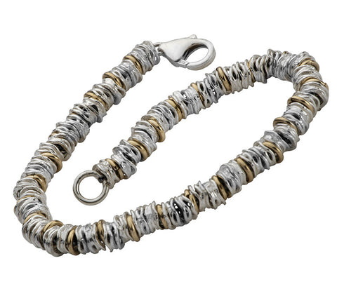 Sterling Silver, Gold Filled Bracelet