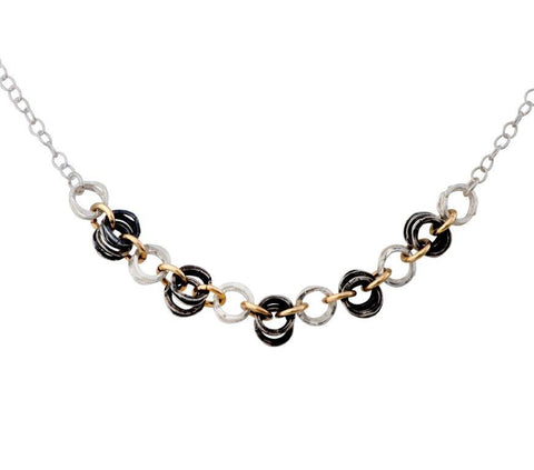Sterling Silver, Gold Filled Necklace