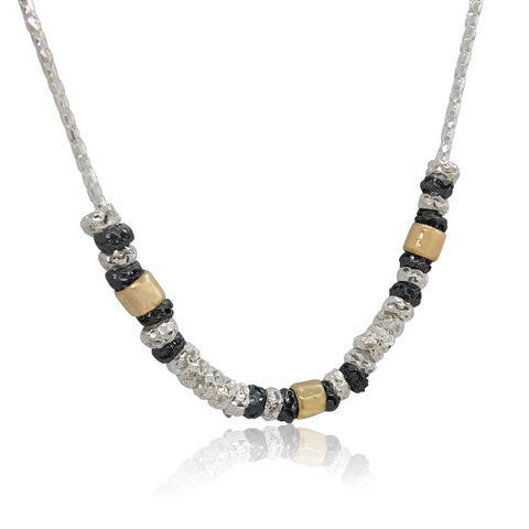 Sterling Silver, Gold Filled Necklace