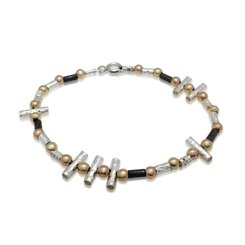 Sterling Silver, Gold Filled Bracelet