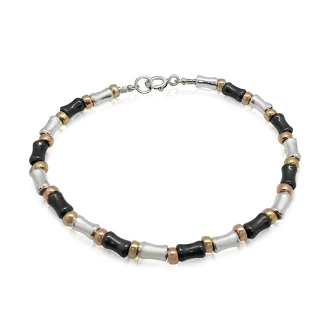 Sterling Silver, Gold Filled Bracelet