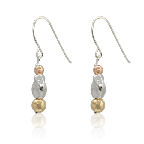 Sterling Silver, Gold Filled Earrings
