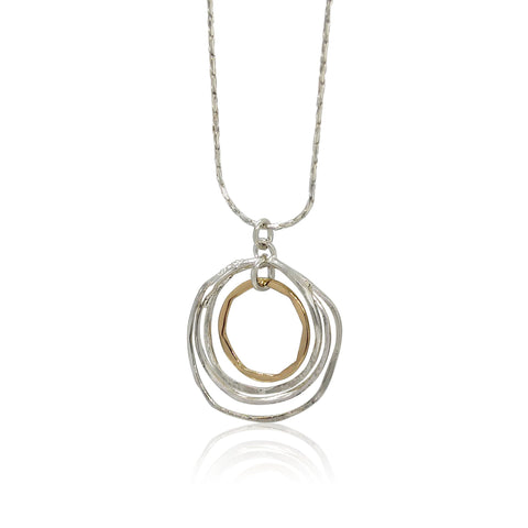 Sterling Silver, Gold Filled Necklace