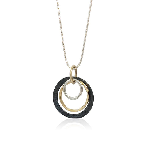 Sterling Silver, Gold Filled Necklace