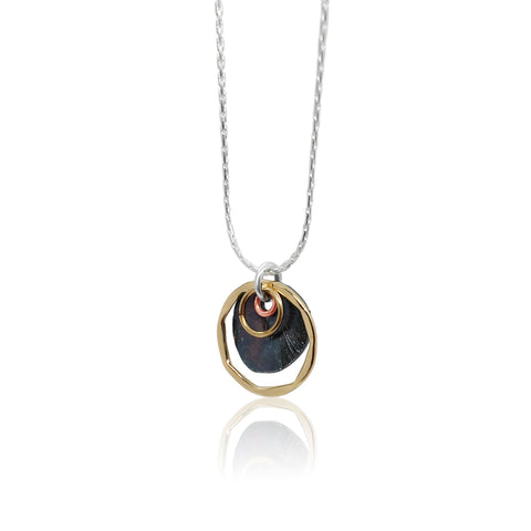 Sterling Silver, Gold Filled Necklace
