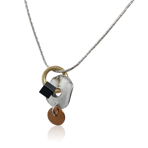 Sterling Silver, Gold Filled Necklace