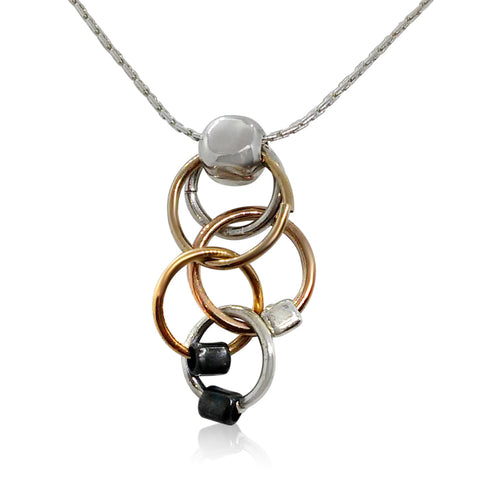 Sterling Silver, Gold Filled Necklace