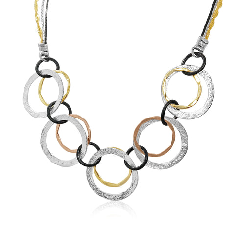 Sterling Silver, Gold Filled Necklace